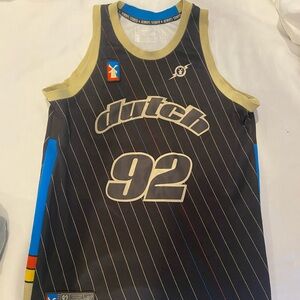 Black and Blue Dutch 92 jersey